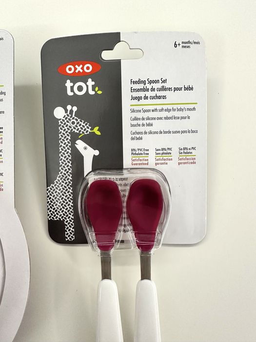Prato e Colheres de Bebé Oxo Tot
