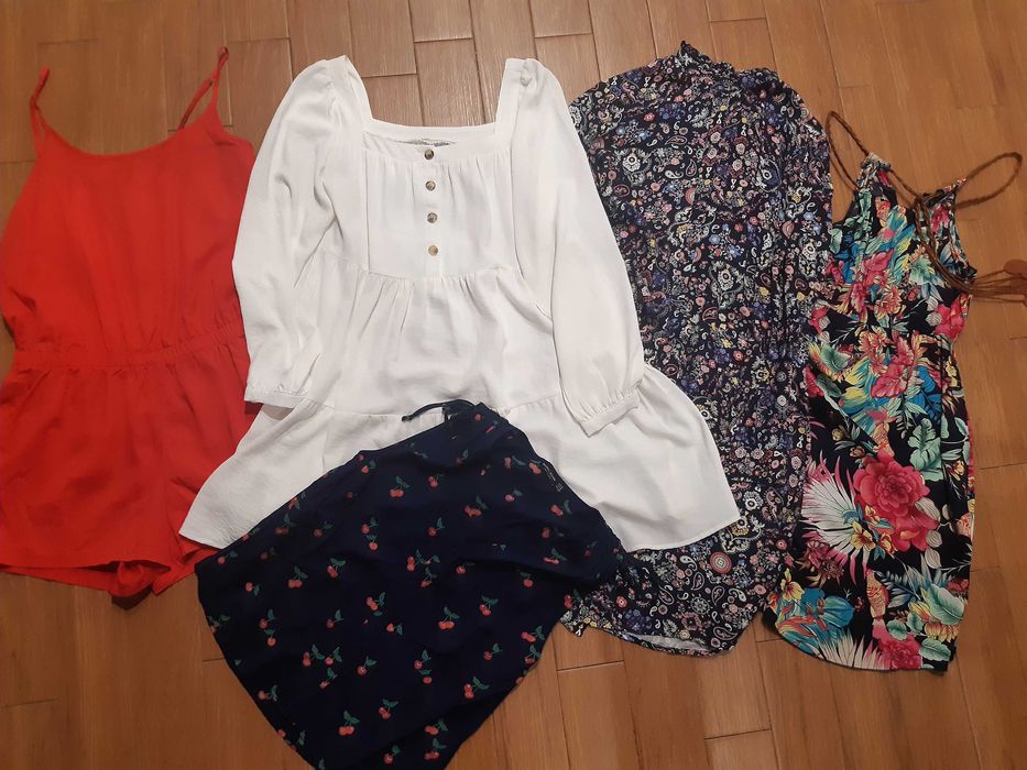 Letnie paka damskie 38/M sukienki bluzka  kombinezon