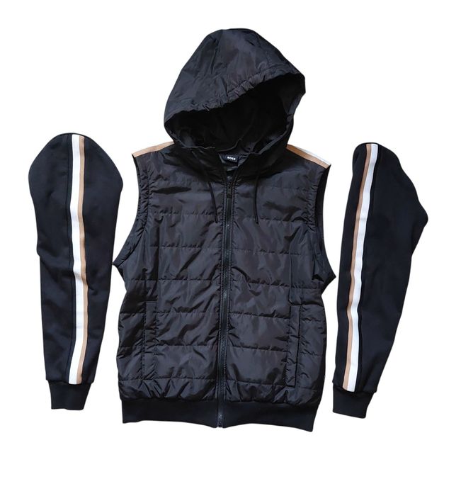 Hugo Boss nowy komplet kurtka/kamizelka i spodnie r. M/L