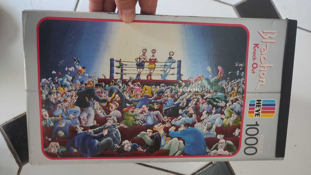 Puzzle Heye Blachon Knock-Out - 1000 peças