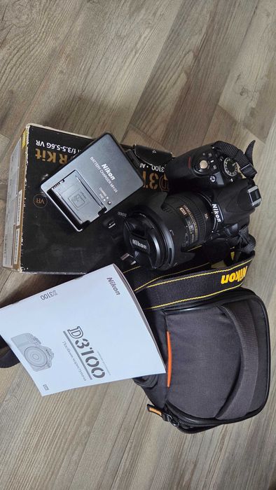 фотоапарат Nikon d3100 + обʼєктив 16-85