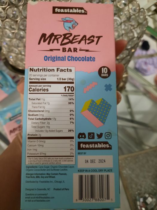 Оригинал 100%. Американский шоколад MR BEAST: 349 грн. - Продукты ...