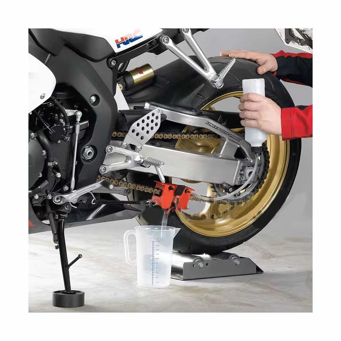 Kit portátil limpeza corrente moto - escovas ferramentas manutenção