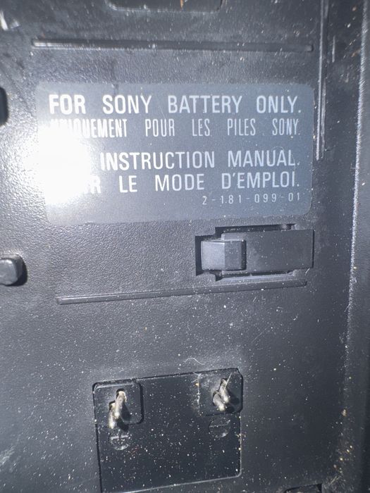 Maquina de filmar sony