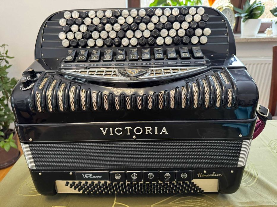Akordeon Guzikowy Kanałowy VICTORIA Virtuoso Henschien