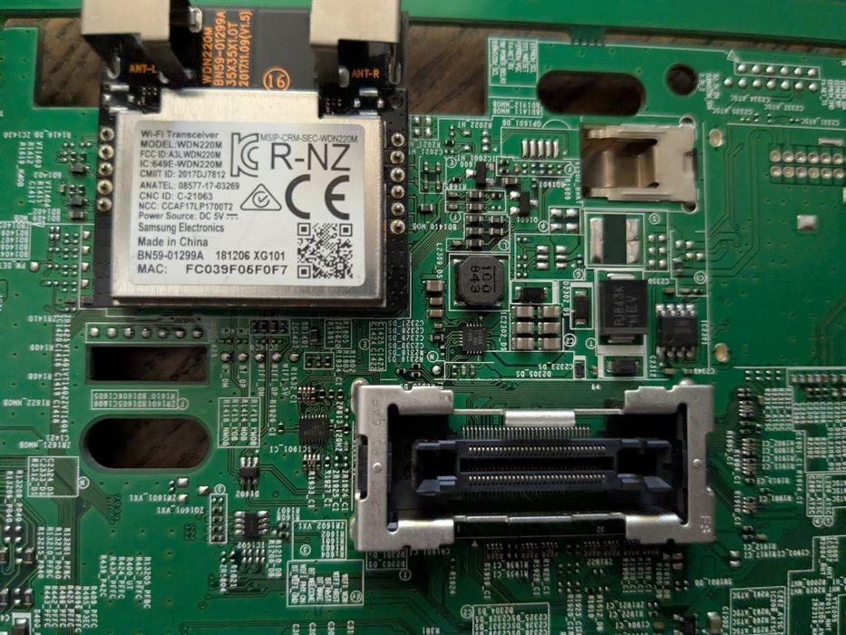 Телевізор Samsung UE 55NU 7179 UXZG (Плати на запчастини)