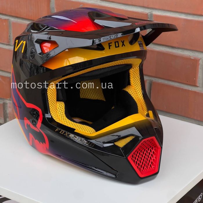 Кросові мото шоломи Fox ендуро