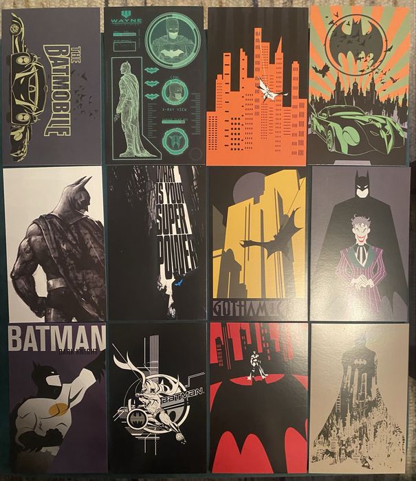 DC Comics Batman oficjalne licencjonowane pocztowki