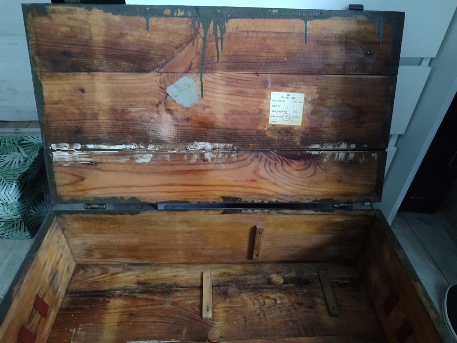 Skrzynia wojskowa amunicyjna