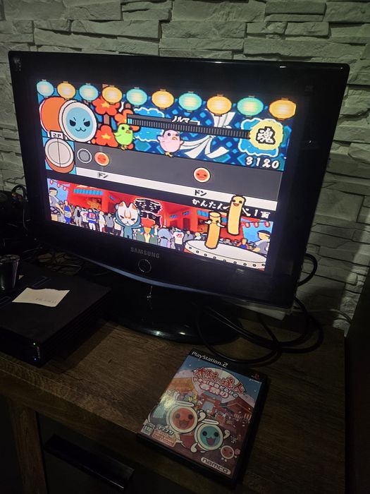 Gra Playstation 2 taiko no tatsujin bębenki ps2 sprawne