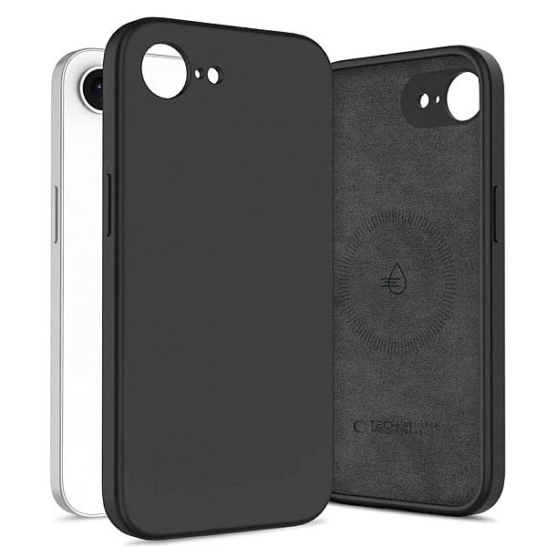 Tech-Protect Silicone Magsafe Iphone 16E / 17E Black