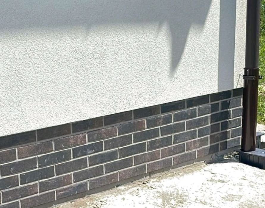 Плитка фасадна Scandiano Brown 66x245x7,4 Польща