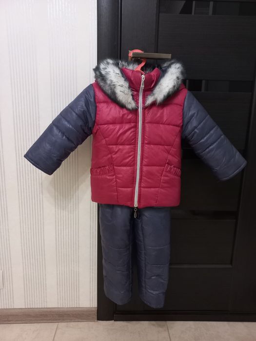 Зимовий комбінезон на овчині