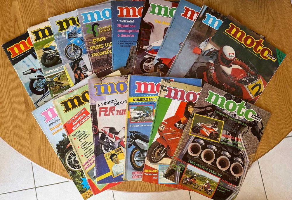 372 REVISTAS MOTOJORNAL ANTIGAS
