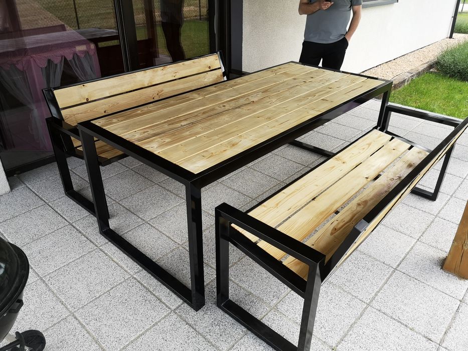 Nowoczesne meble ogrodowe tarasowe LOFT