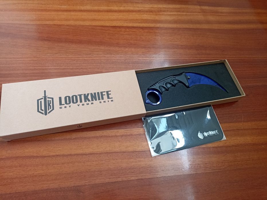 Karambit knife cs2 réplica (afiada)