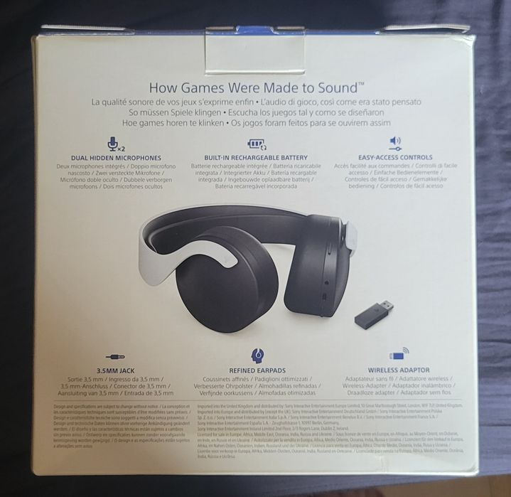 Headphones Sony Pulse 3D PS5