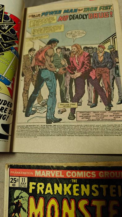 Комиксы Марвел Comics Marvel 70-х 80-х винтажные на английском 18 штук