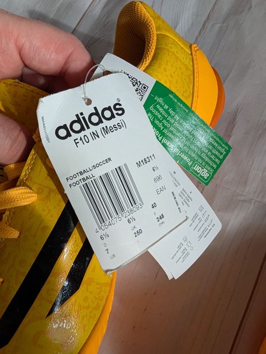 Футзалки бампи adidas f10 Messi нові 40
