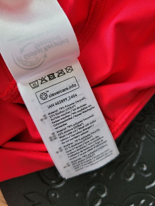 Nowe różowe sportowe legginsy wysoki stan na gumce Crivit M/L