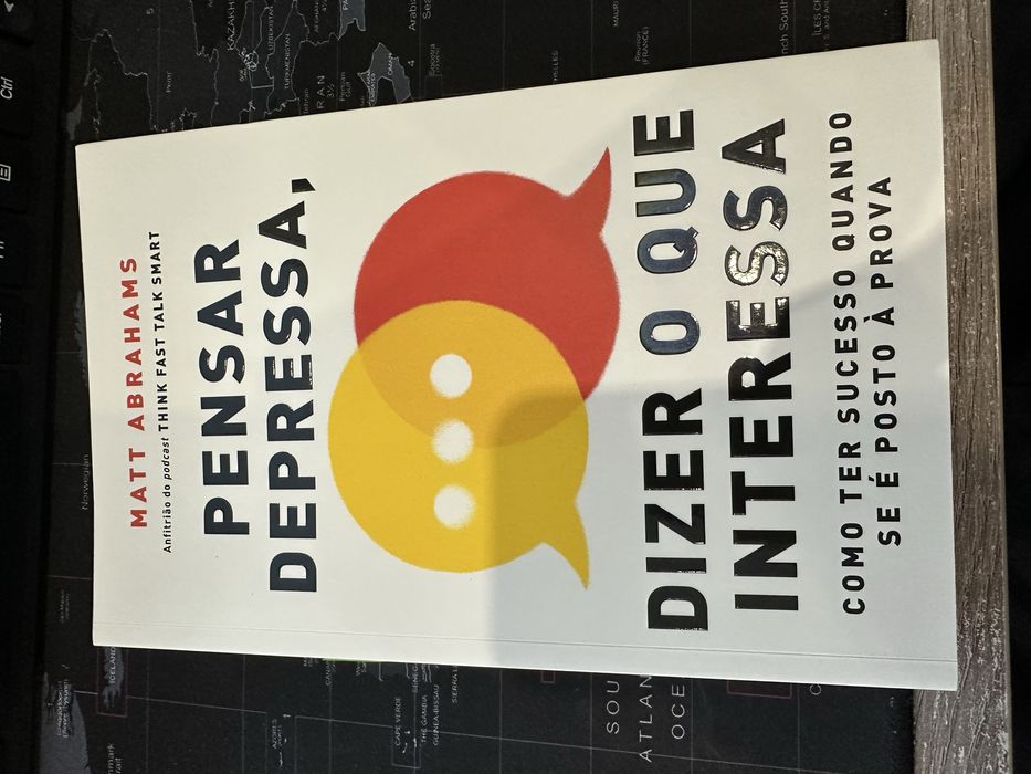 Matt Abrahams - Pensar Depressa , Dizer o que interessa - Livro