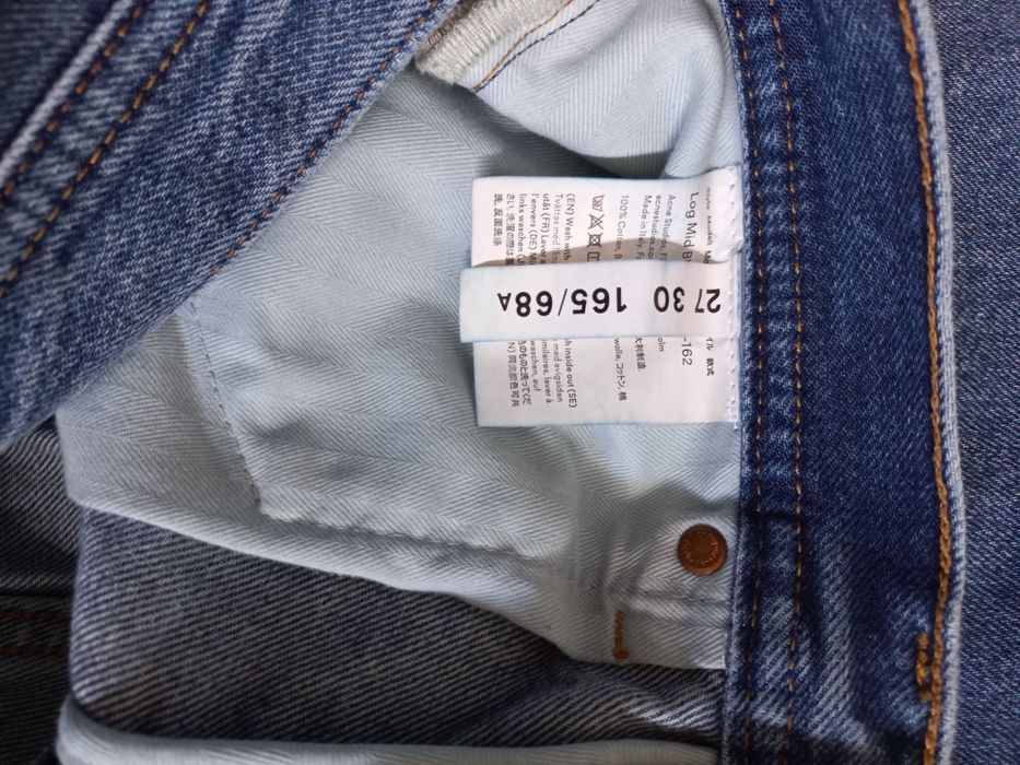 Acne Studios jeansy spodnie 27 / 30