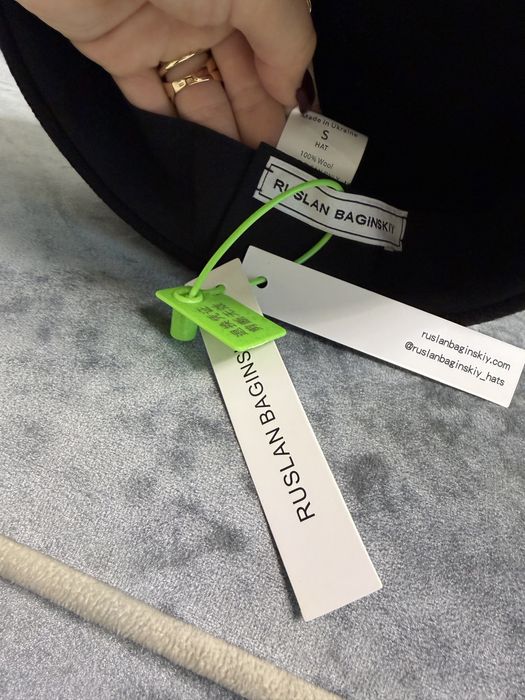 Черная кепка кепи ruslan baginskiy crystal