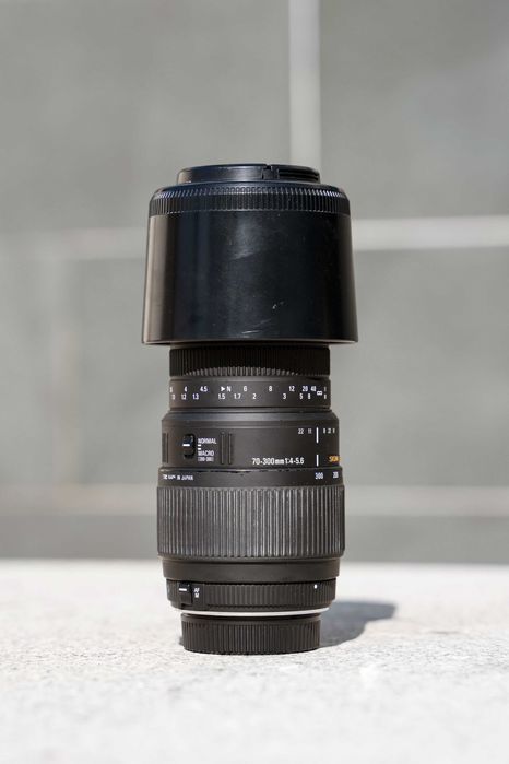 Objetiva Sigma 70-300 macro para Nikon