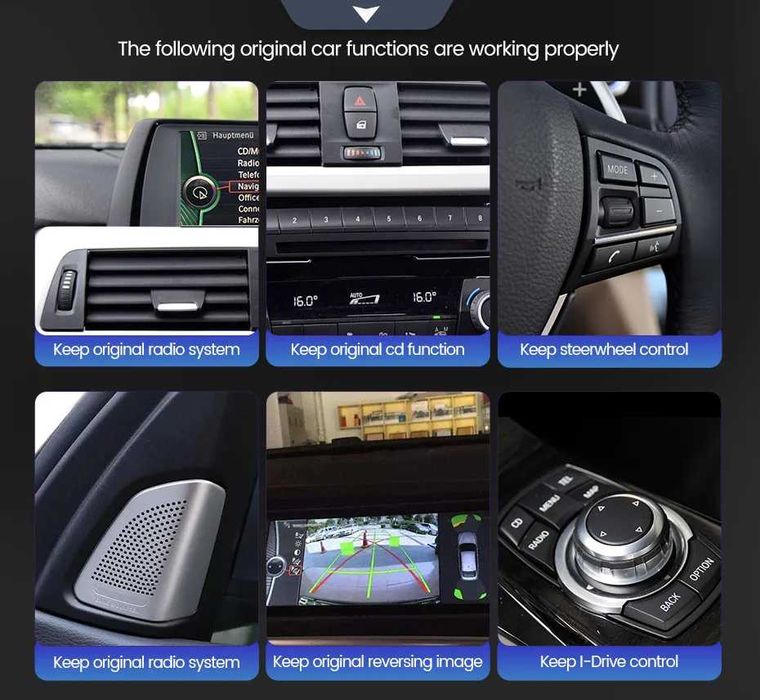 *(NOVO) Auto Rádio GPS ANDROID BMW E60, E61, E90, E91 (Série 3 e 5)