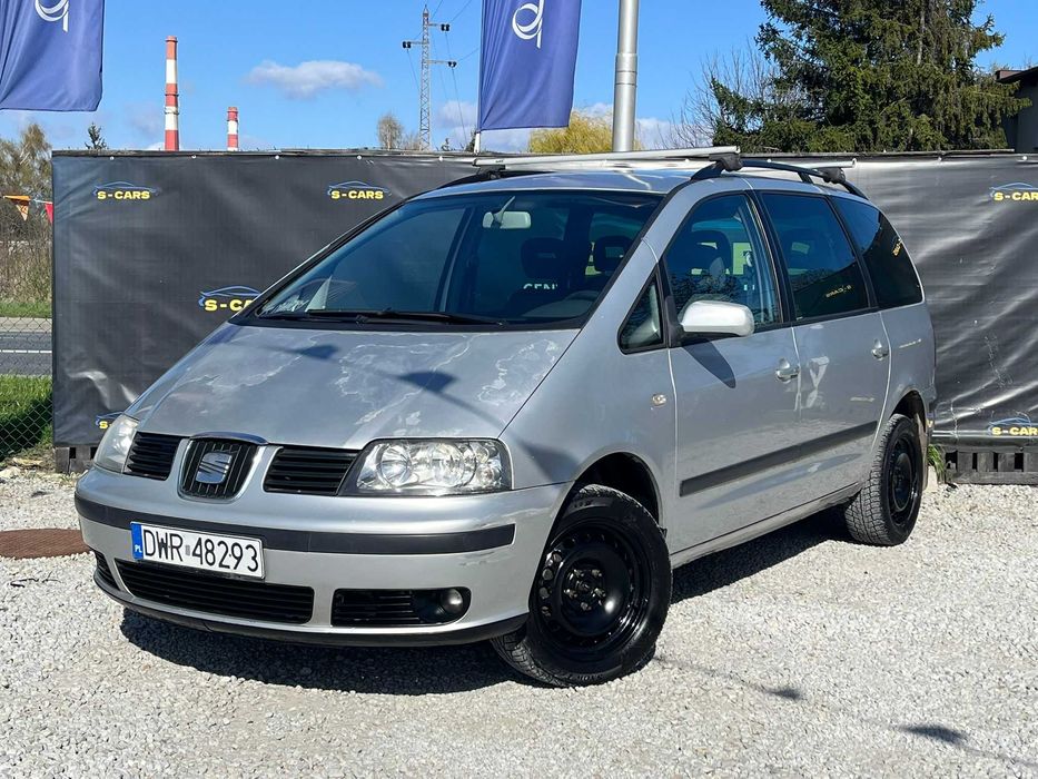 Seat Alhambra 1.9 TDI • AUTOMAT • 7-OSOBOWE • HAK • Zamiana