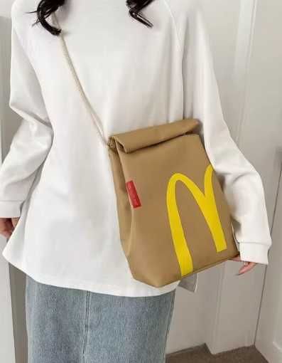 Сумка наплічна Мcdonalds на мотузці