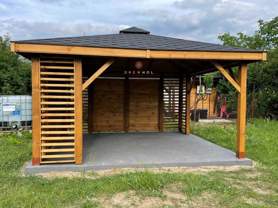 Altana ogrodowa, altanka, altany, wiaty, domek, pergola, drewutnia.