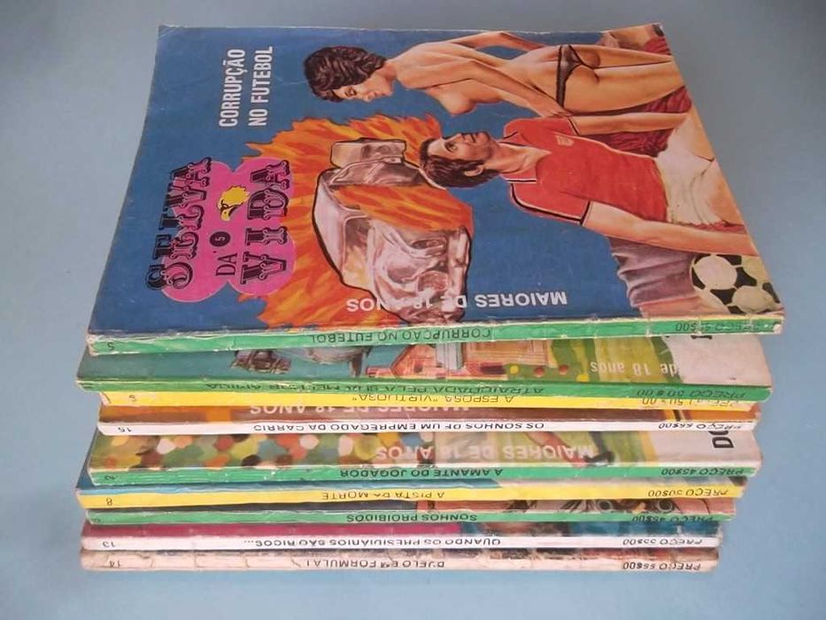 Banda desenhada erótica "SELVA DA VIDA" (anos 80)