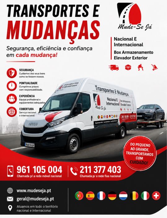 Transportes e Mudanças Nacionais e Internacionais