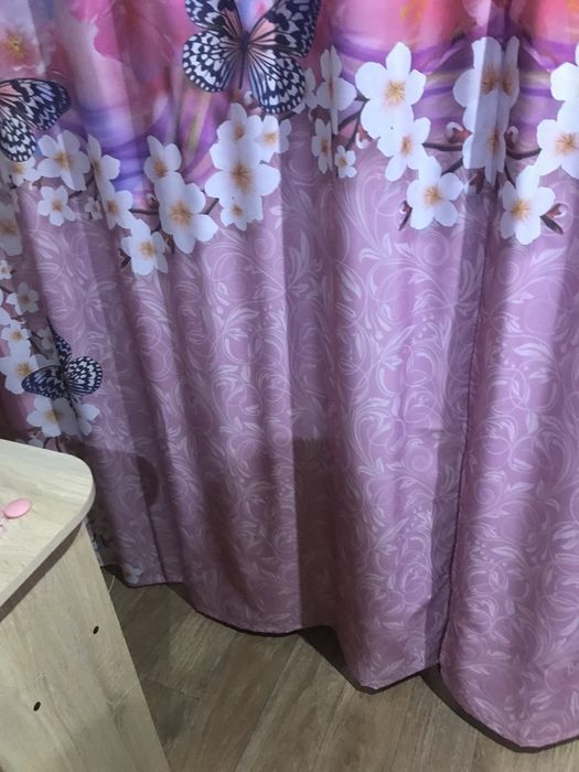 Дві штори готові