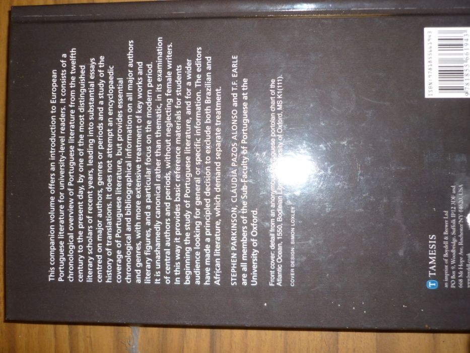 história literatura portuguesa- A Companion to Portuguese Literature