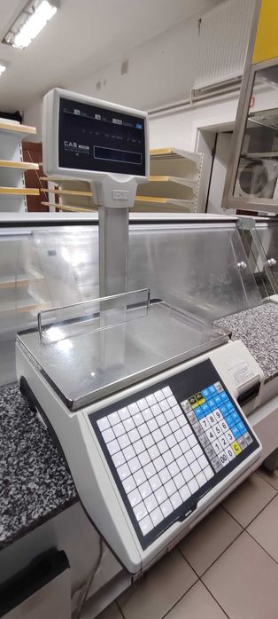 Waga etykietująca sklepowa CAS CL5000 J waga z drukarką