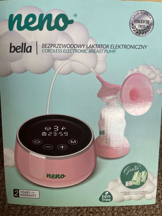 Молоковідсмоктувач молокоотсос Neno bella електричний акамуляторний