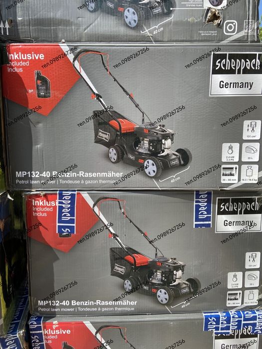 Газонокосилка бензиновая, косарка, газонокосарка, SCHEPPACH НІМЕЧЧИНА