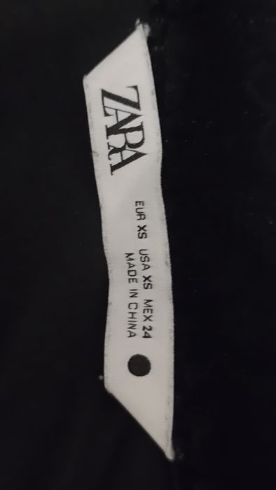 Żakiet/marynarka Aksamit welur Zara r. XS