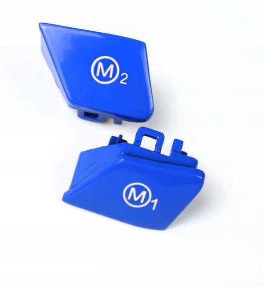 Przyciski M1 M2 kierownicy BMW M3 M4 M2 Czerwone / Niebieskie