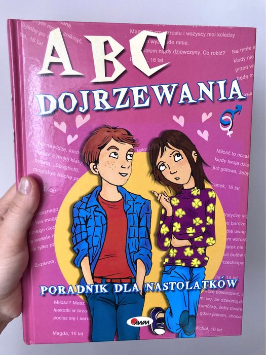 ABC dojrzewania Poradnik dla nastolatków książka dorastanie Madueno