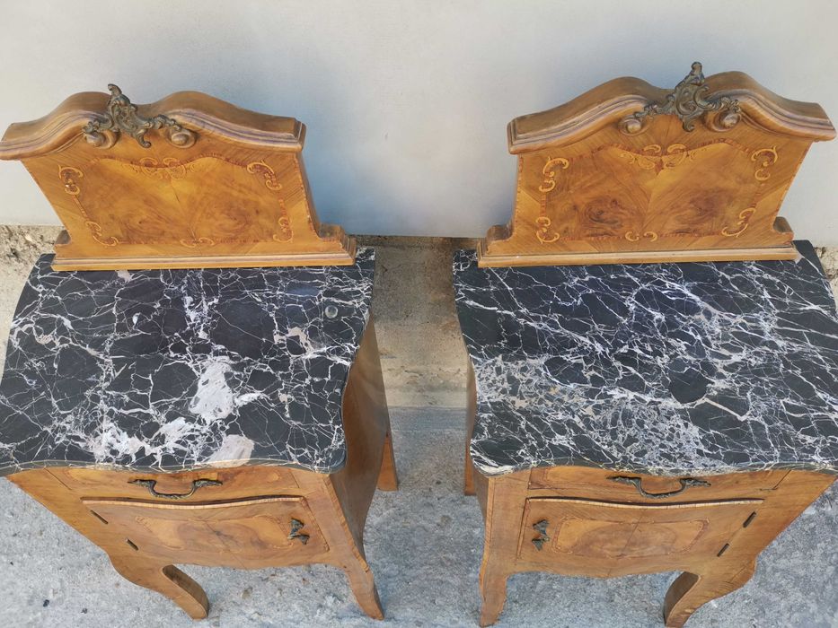 Włoskie nakastliki Roberto Brembilla, marmur, szafki nocne,transport