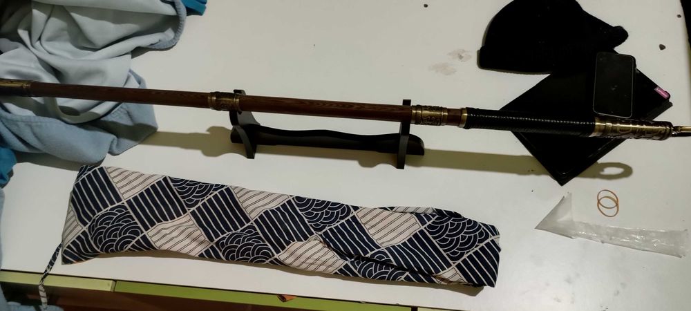 Espada Tang Dão com aço dobrado