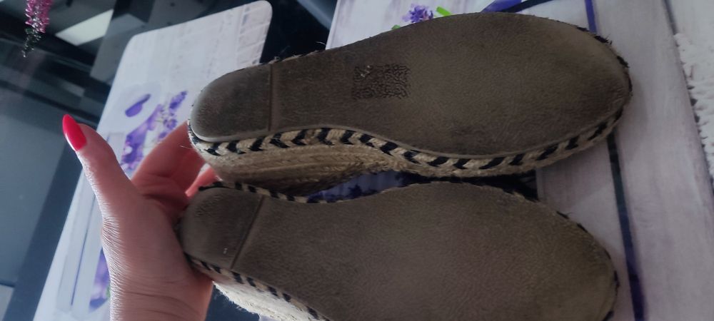 Espadryle czarne  Sinsay