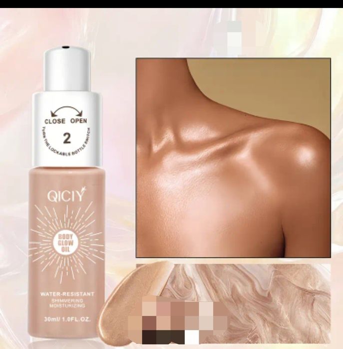 Wysoko błyszczący puder w sprayu