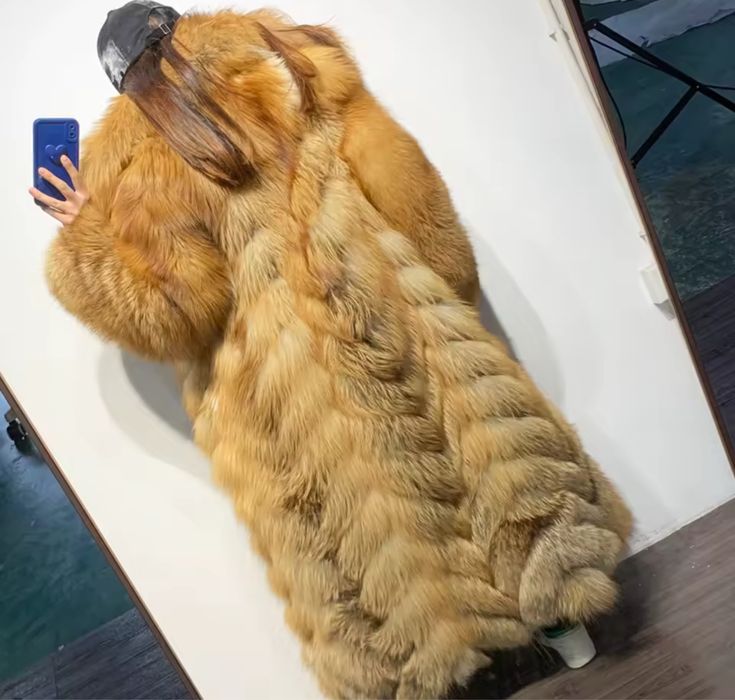 Płaszcz Naturalne Futro
