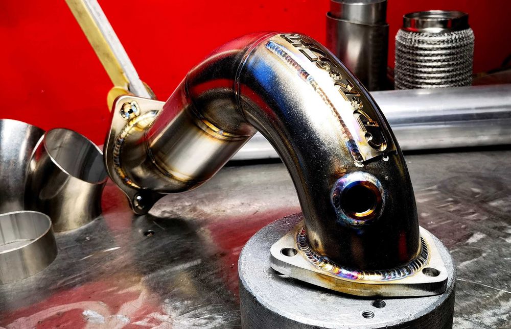 Downpipe 3 cale Saab 9-3 2.0 SS B207 Opel Z20net