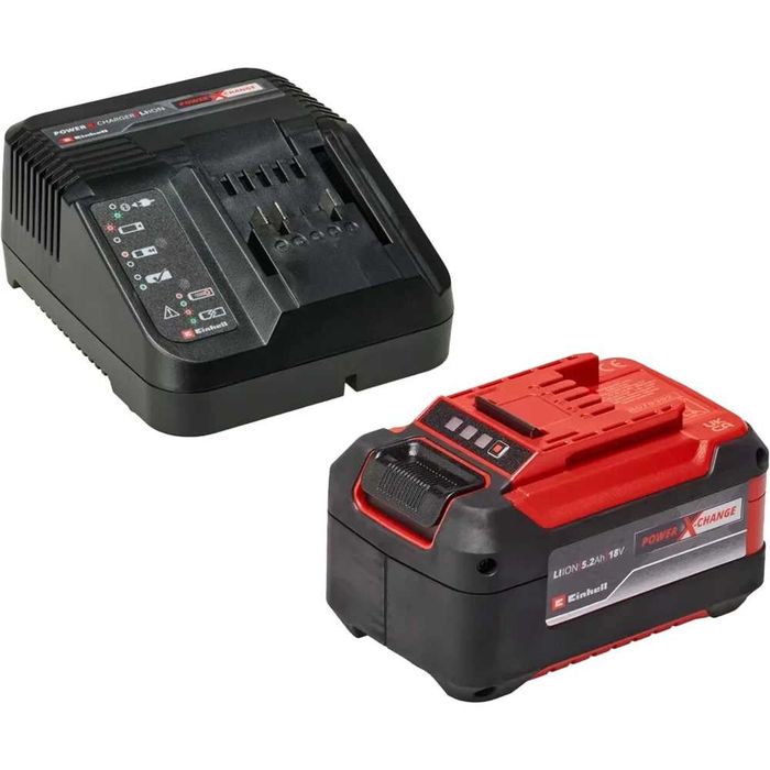 Зарядний пристрій + Акумулятор для Einhell 18,0V 5,2Ah (4512114) Новий!