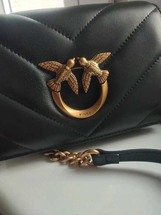 nowa torebka damska Pinko love click mini tracolla maxi trapuntatura
